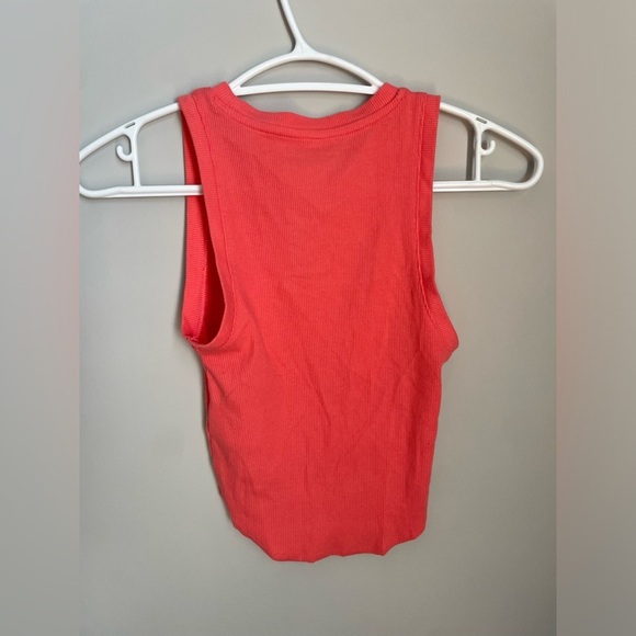 💖(2 for $15)💖 American Eagle Coral Tank Top - Picture 3 of 4